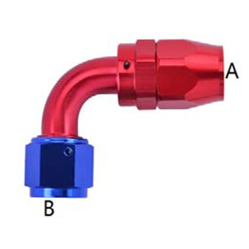 90° HOSE ENDS-Reducer