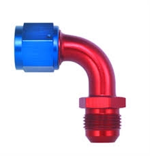 90° MALE AN TO FEMALE SWIVEL FLARE